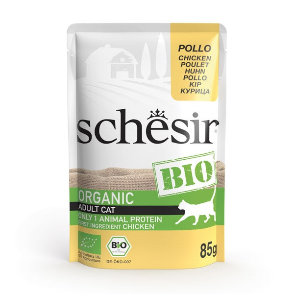 Schesir Bio Cat Pouch Chicken (85g)