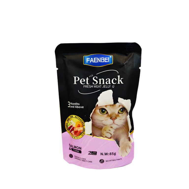 Faenbei Cat Food Pouch – Tuna & Salmon (85g)
