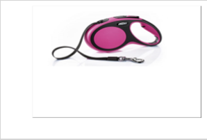 FLEXI New Comfort S Tape Leash 5m/15kg – Pink