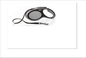 FLEXI New Comfort S Tape Leash 5m/15kg – Grey