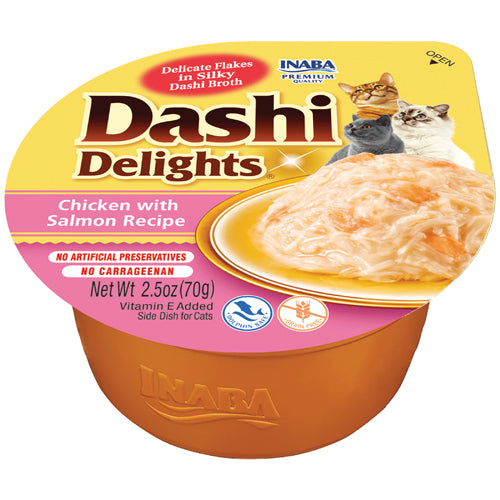 Inaba Dashi Delights Chicken With Salmon Recipe (70g)