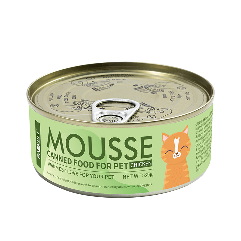 Faenbei Cat Can Mousse With Chicken (85g)