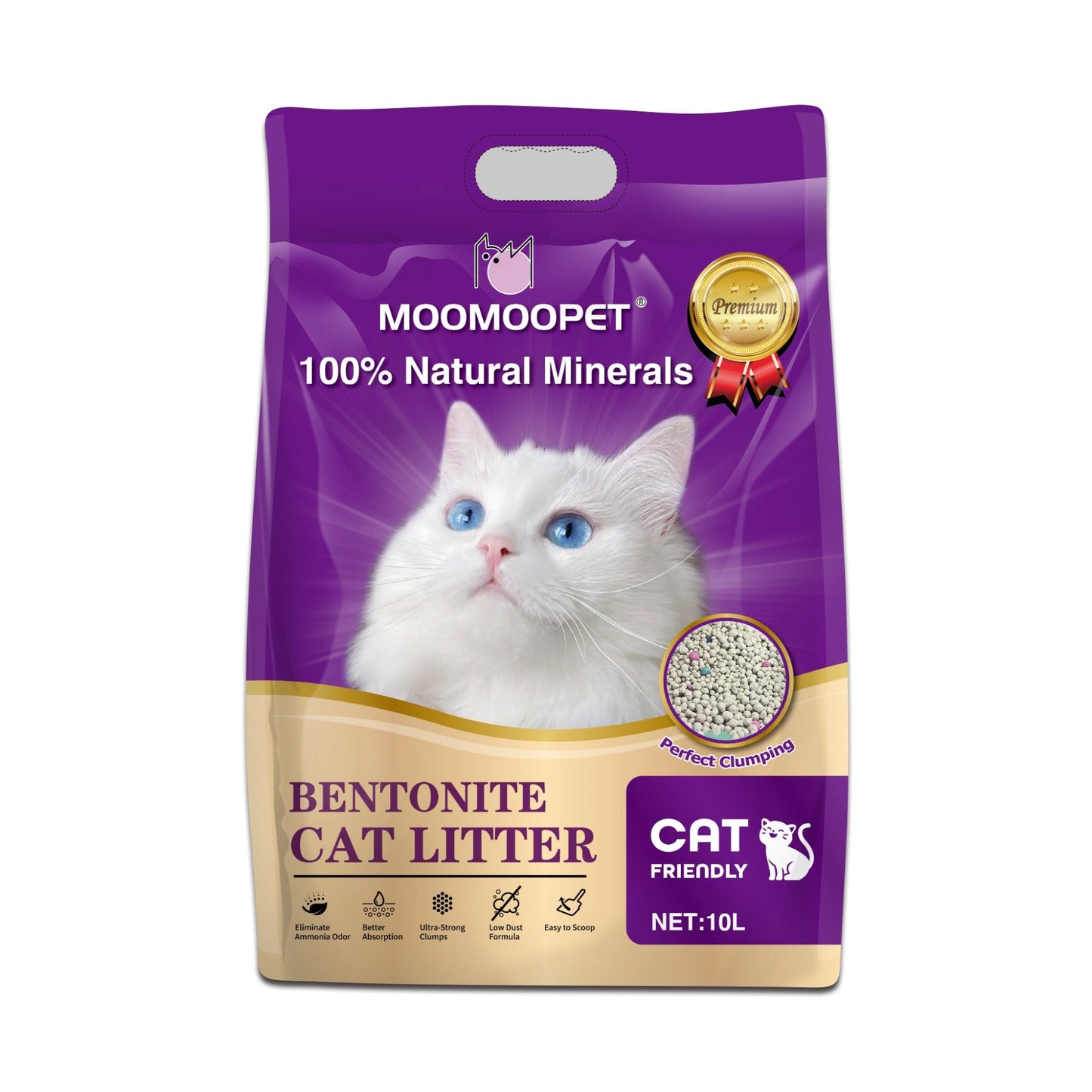 Moomoopet Cat Litter Lavender 10L