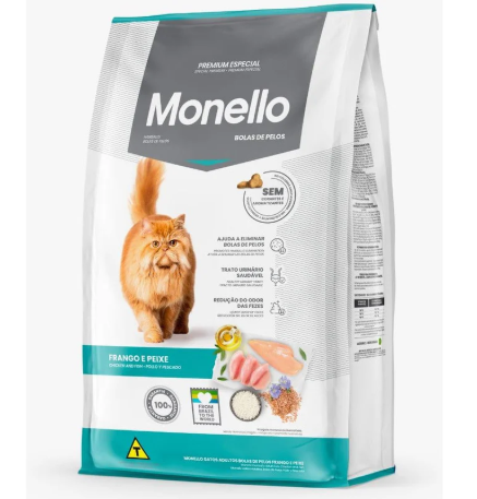Monello Cat Hairball Chicken & Fish (7kg)