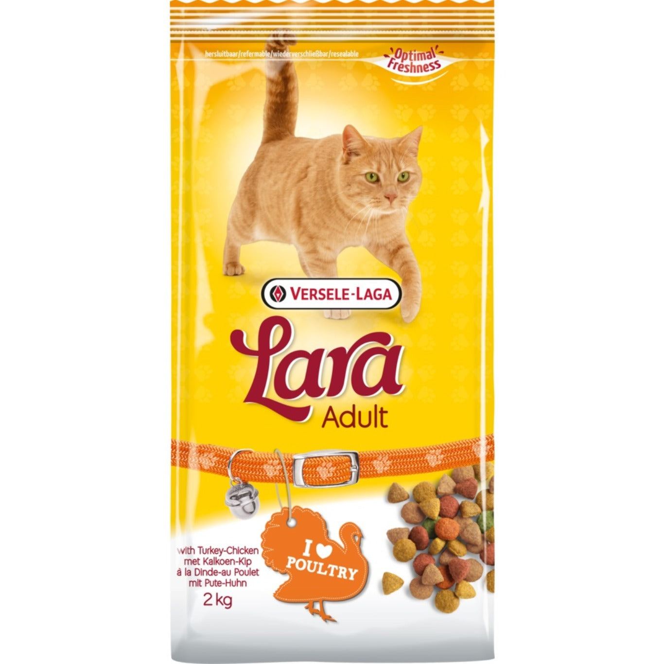 VL-Lara Adult Cat Turkey & Chicken (2kg)