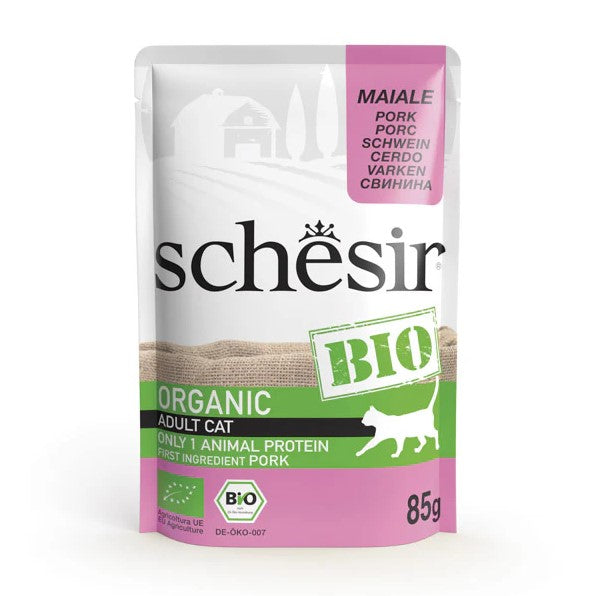 Schesir Bio Cat Pouch Pork (85g)