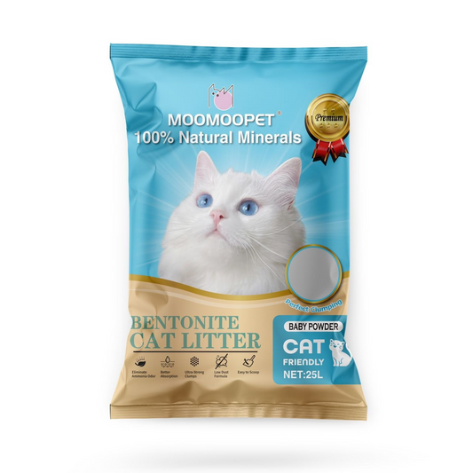 Moomoopet Cat Litter Rose 25L – Premium Bentonite Cat Litter Lebanon