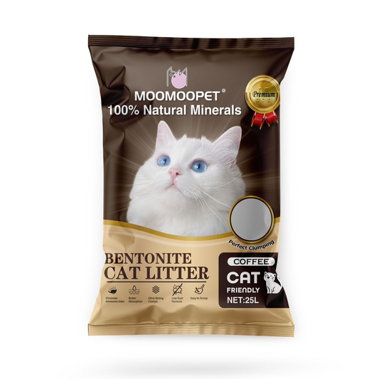 Moomoopet Cat Litter Coffee 25L – Premium Bentonite Cat Litter Lebanon