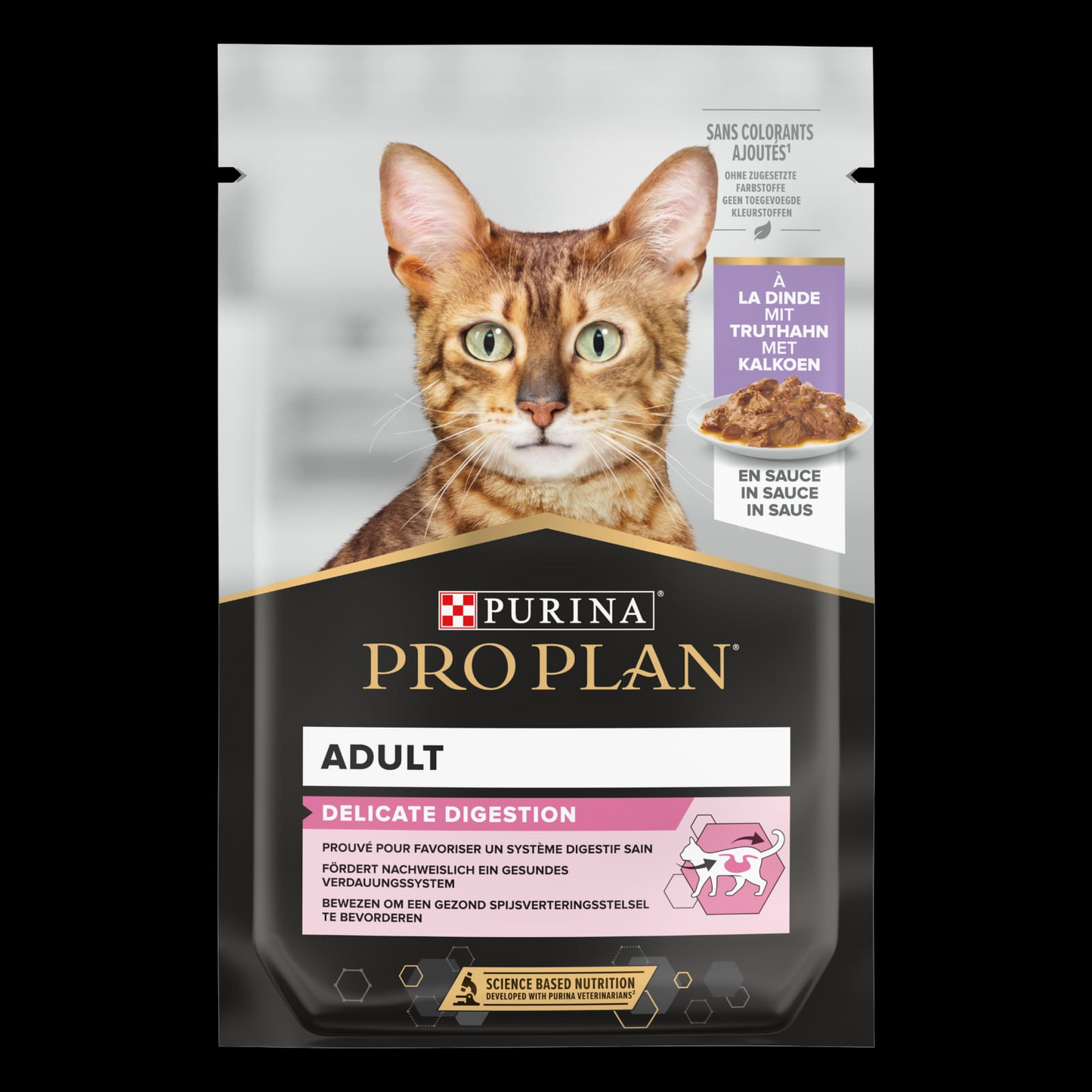 Pro Plan Cat Sache Delicate Diges Turkey In Sauce (85g)