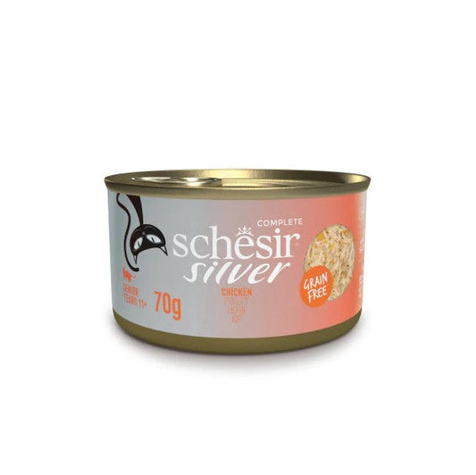 Schesir Silver Cat Can Wholefood Chicken (70g)