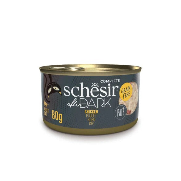 Schesir After Dark Pate Cat Can Chicken (80g)