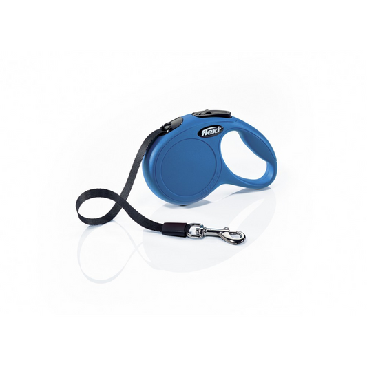 FLEXI New Comfort XS Tape Leash 3m/12kg – Blue