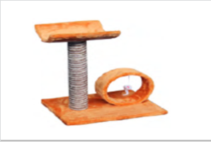 Petsbelle Cat Scratcher 35×40×52 cm – Mid-Size Cat Tree & Scratching Post