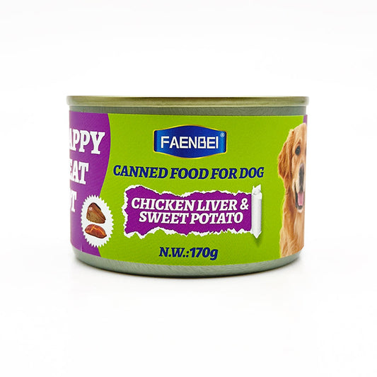 Faenbei Dog Can Jelly With Chicken Liver & Sweet Potato (170g)