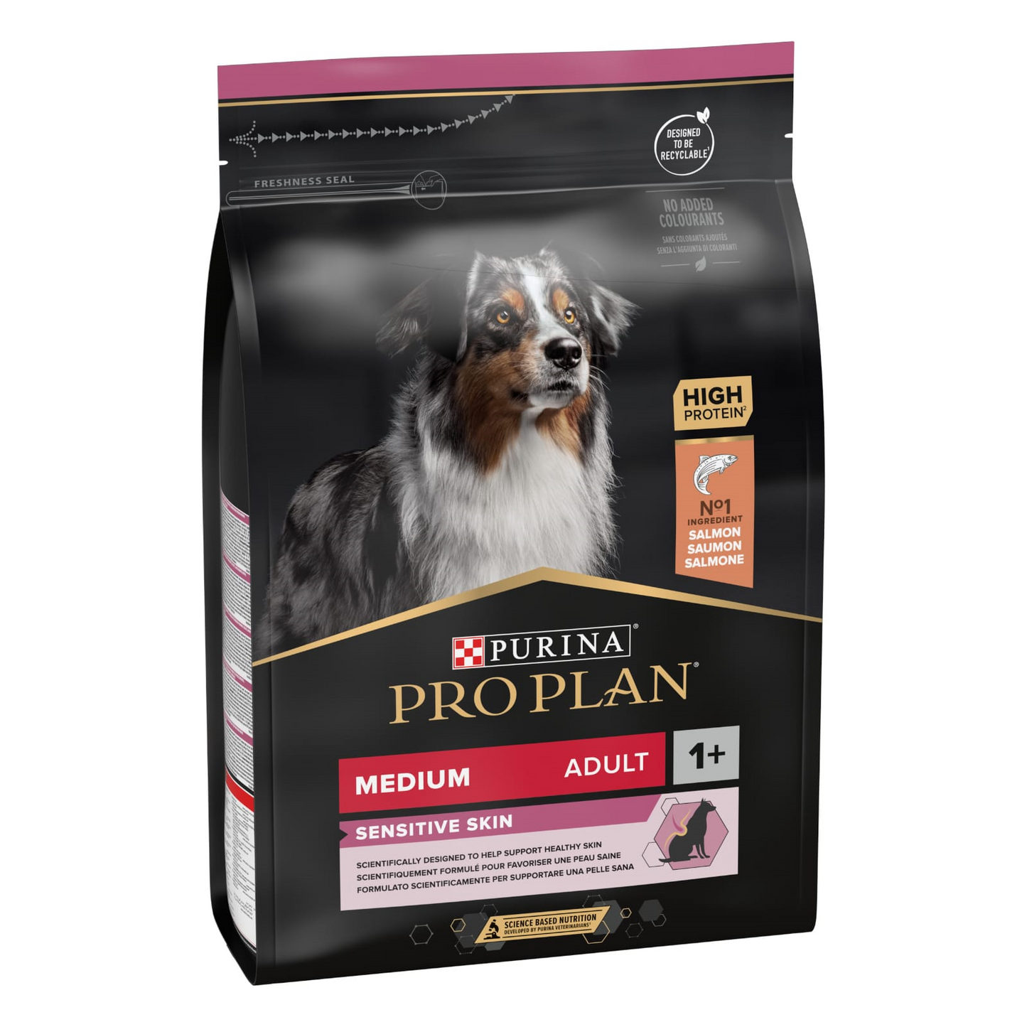 Pro Plan Dog Medium Adult Sensitive Skin Salmon (3kg)