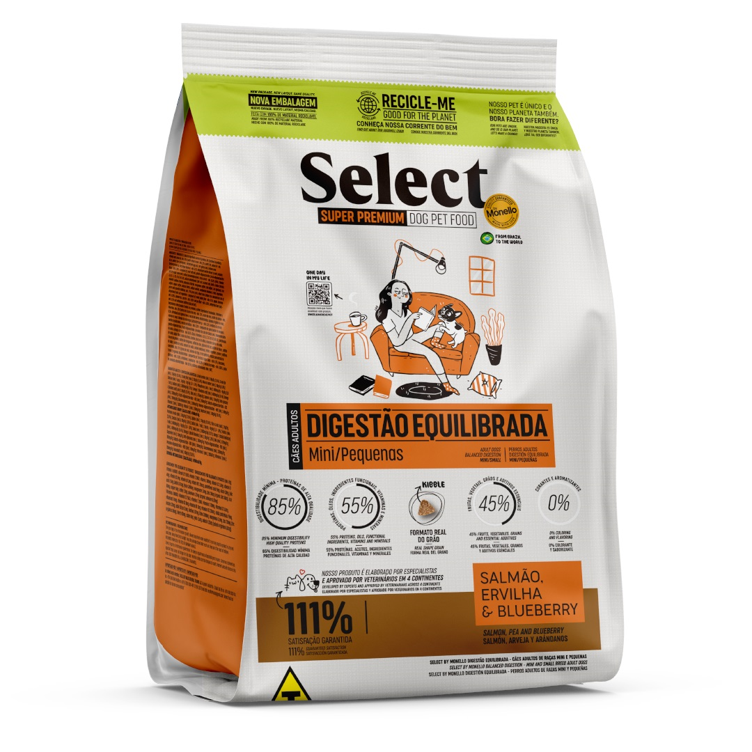 Select Dog Balanced Digestion Mini&Small Salmon,Pea&Blueberry (7kg)