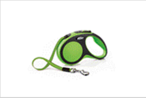 FLEXI New Comfort S Tape Leash 5m/15kg – Green