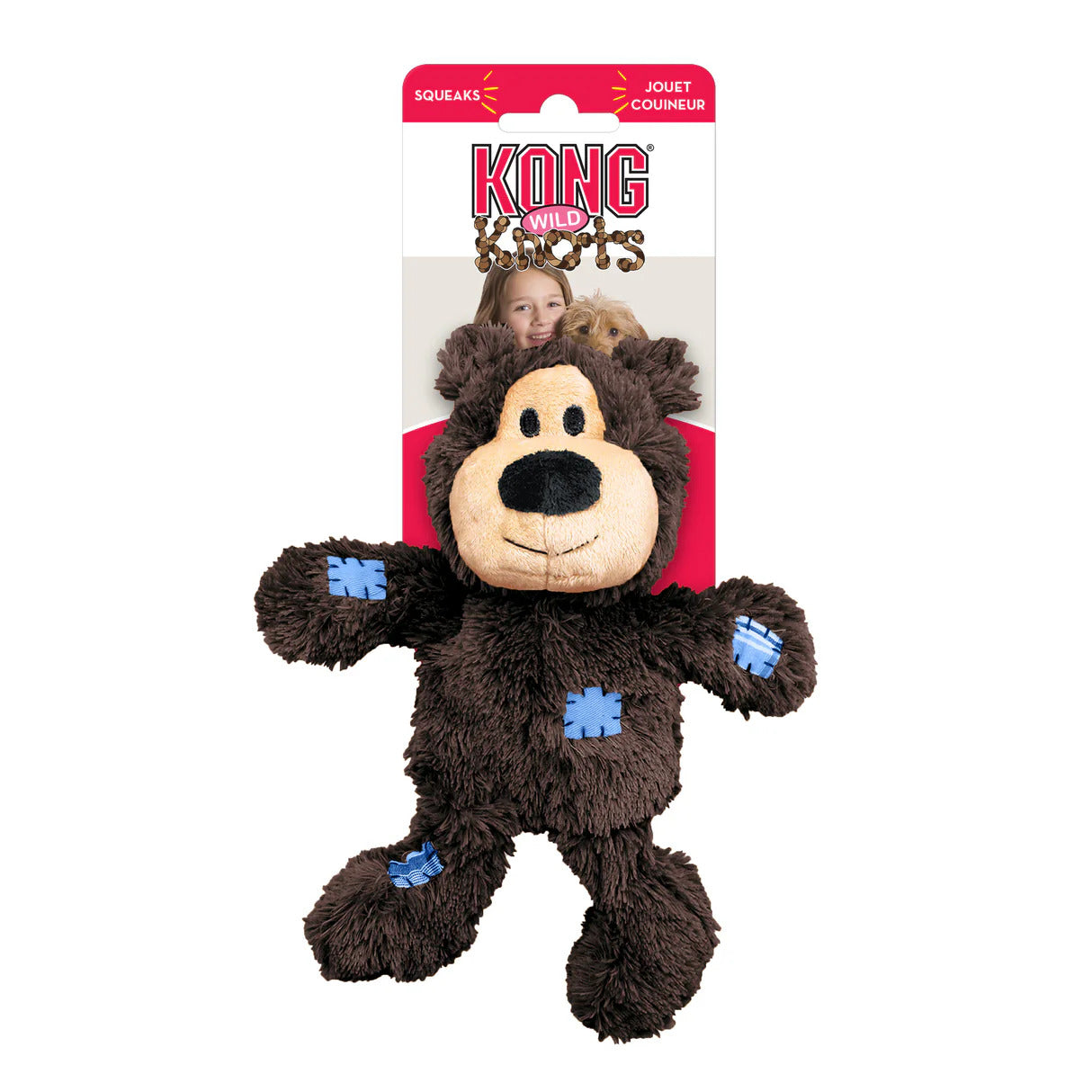 Kong Wild Knots Bear Assorted (M/L)