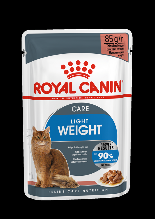 Royal Canin Cat Pouch Light Weight Care Gravy (85g)