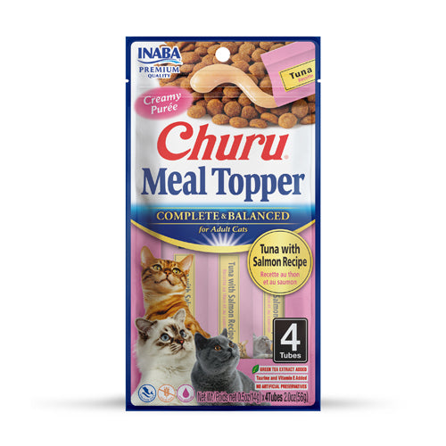 Inaba Churu Cat Meal Topper Tuna with Salmon Recipe (56g)