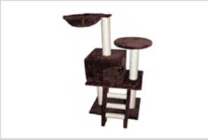 Petsbelle Cat Scratcher Tree 50×35×106 cm – Tall Cat Climbing Tower