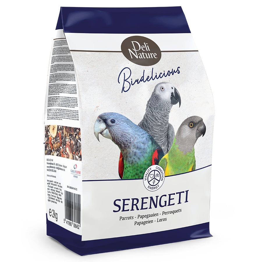 DN-Parrots Serengeti Birdelicious (750g)