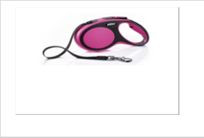 FLEXI New Comfort M Tape Leash 5m/25kg – Pink