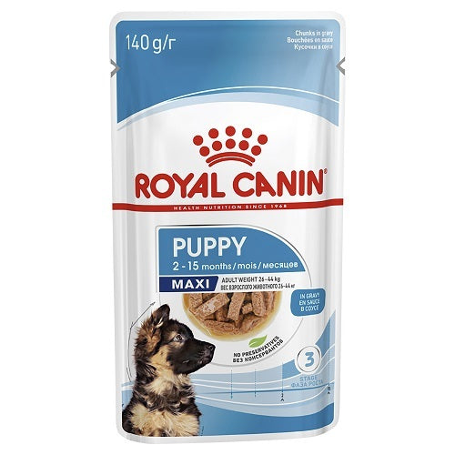Royal Canin Dog Pouch Maxi Puppy 140g