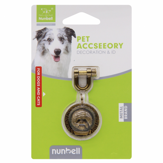 Nunbell Dog Id Tag 2.8cm