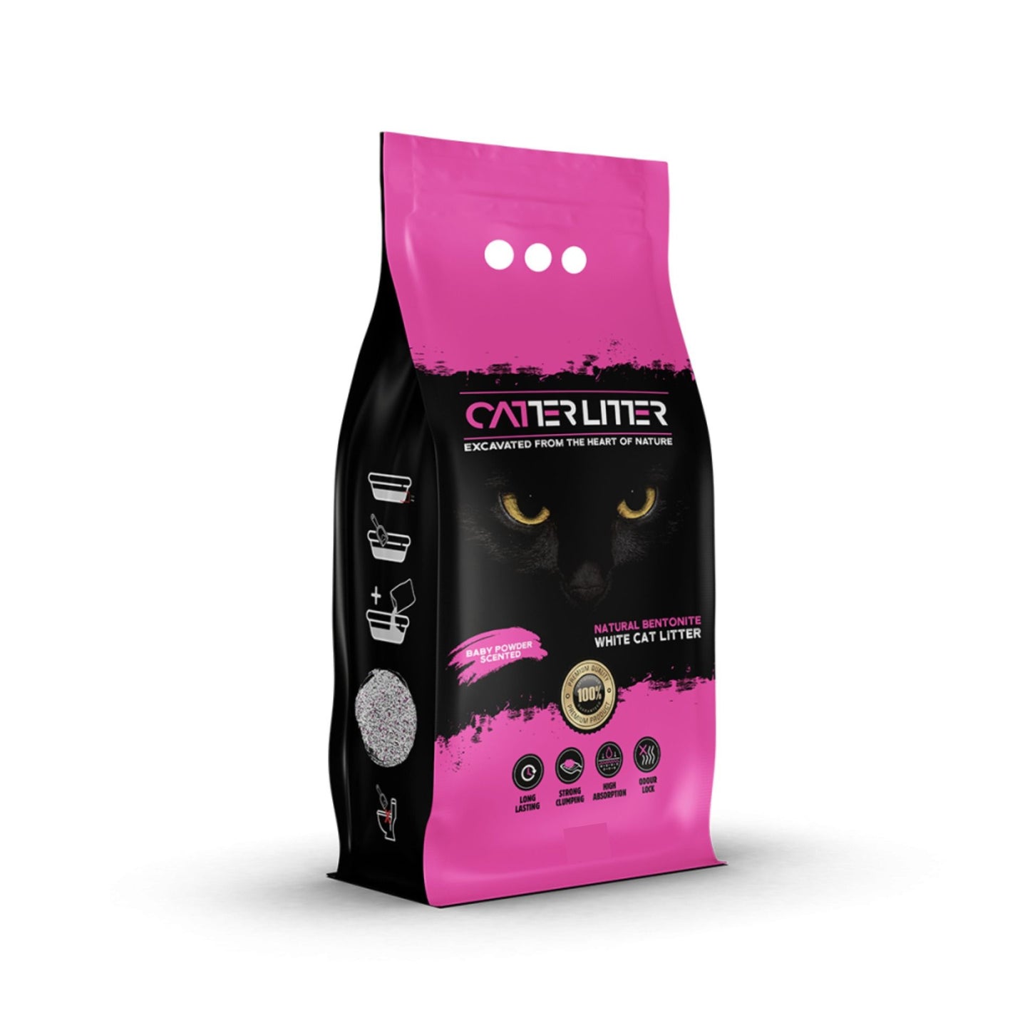 Catter Litter Babypowder 10L - Cat Litter Delivery Lebanon