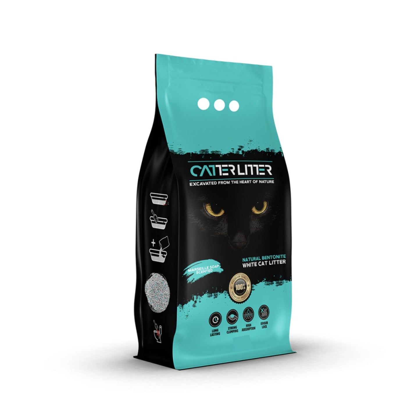 catter Litter Marseille Soap Scented 20L