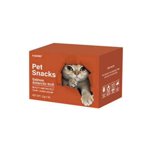 Faenbei Cat Creamy Bar With Salmon & Krill (15g*60pcs)