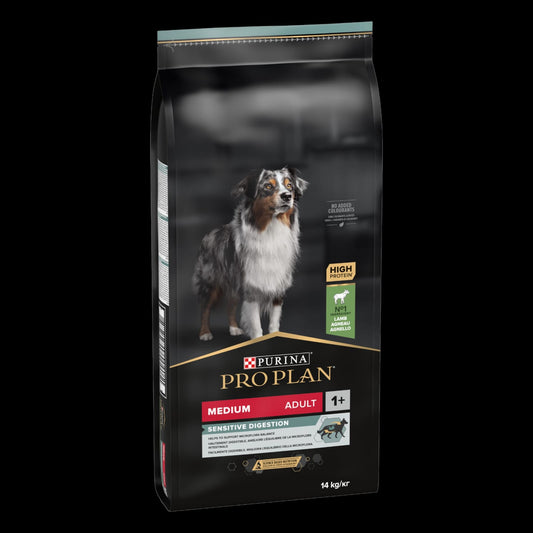 Pro Plan Dog Medium Adult Sensitive Digestion Lamb (14kg)