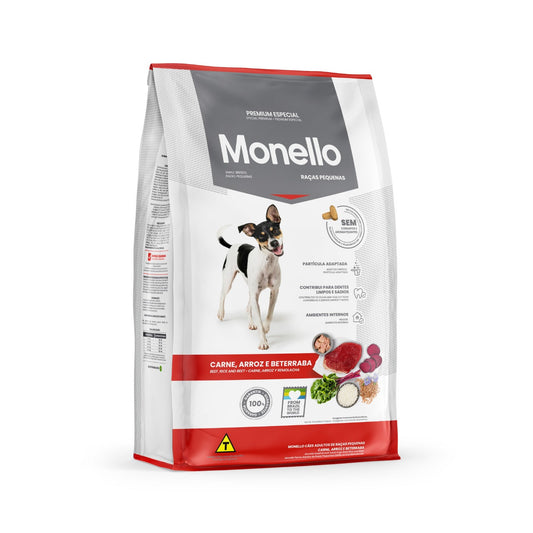 Monello Dog Small Breed Beef, Rice & Beet (1kg)