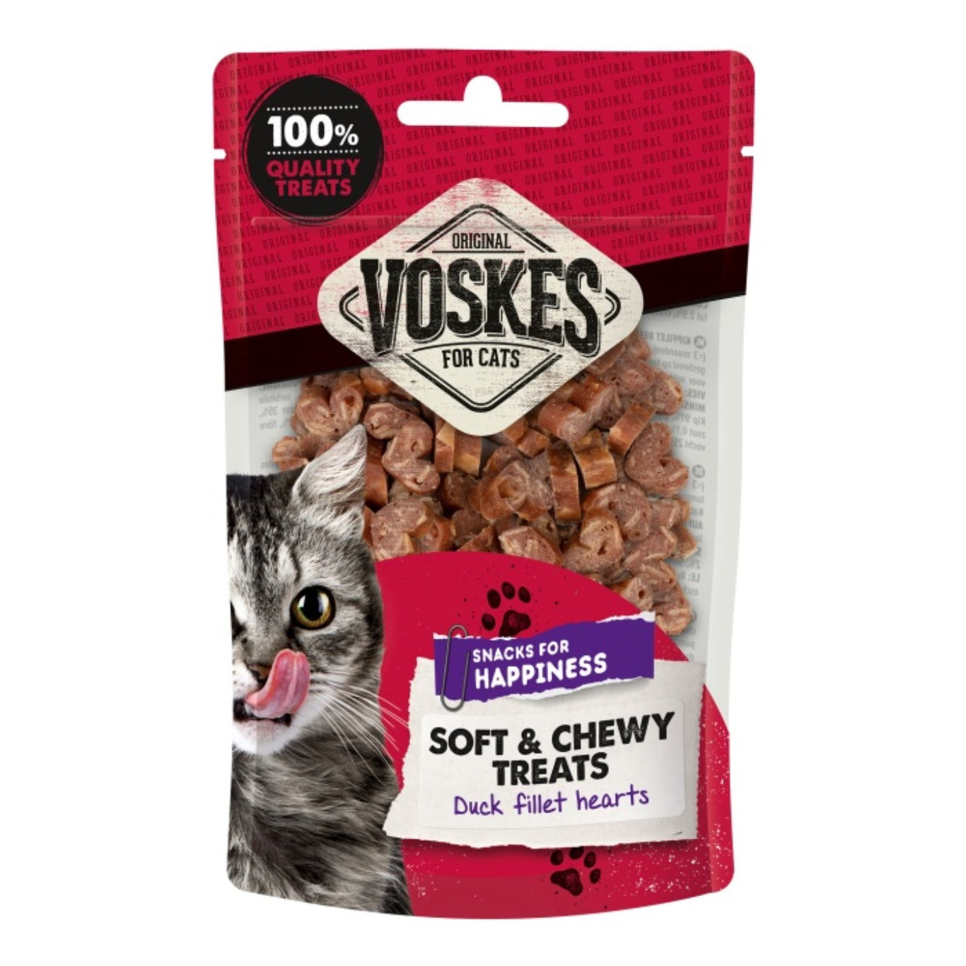 DN-Voskes Cat Duck Hearts (60g)