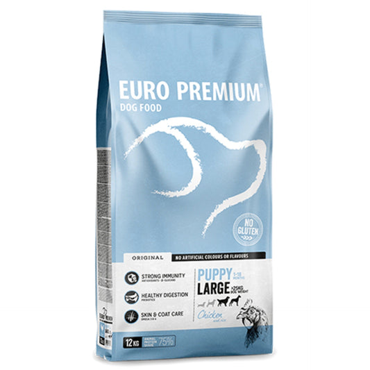 Euro Premium Large Puppy Chicken&amp;Rice (12kg)