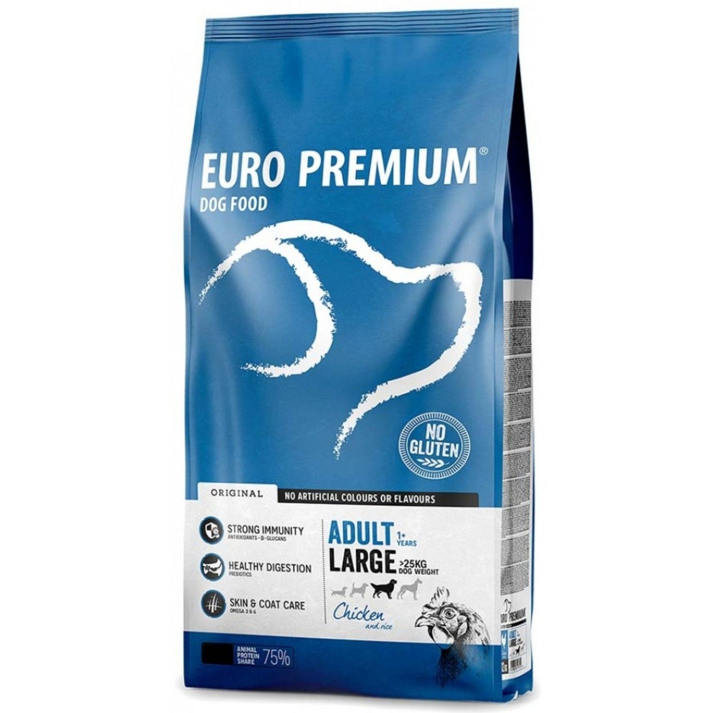 Euro Premium Large Adult Dog Chicken&Rice (12kg)