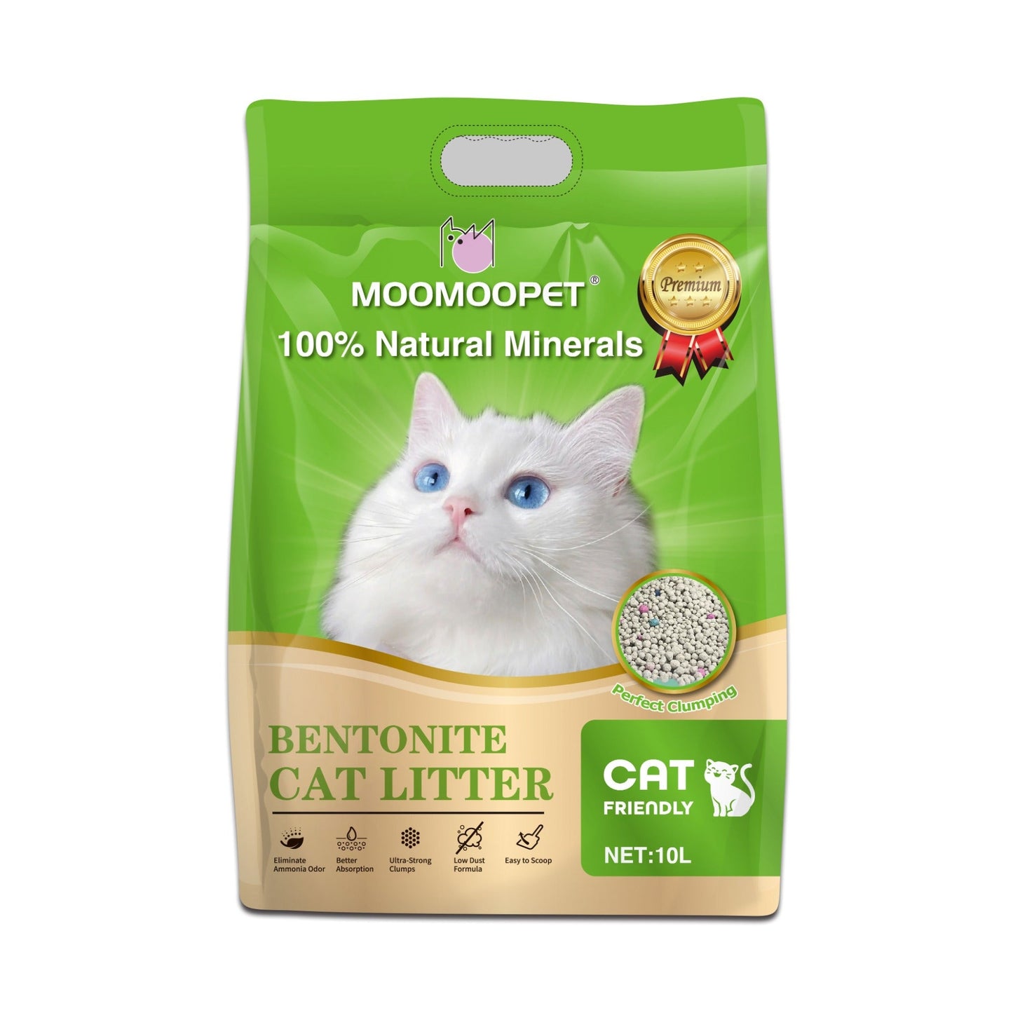 Moomoopet Cat Litter Apple 10L