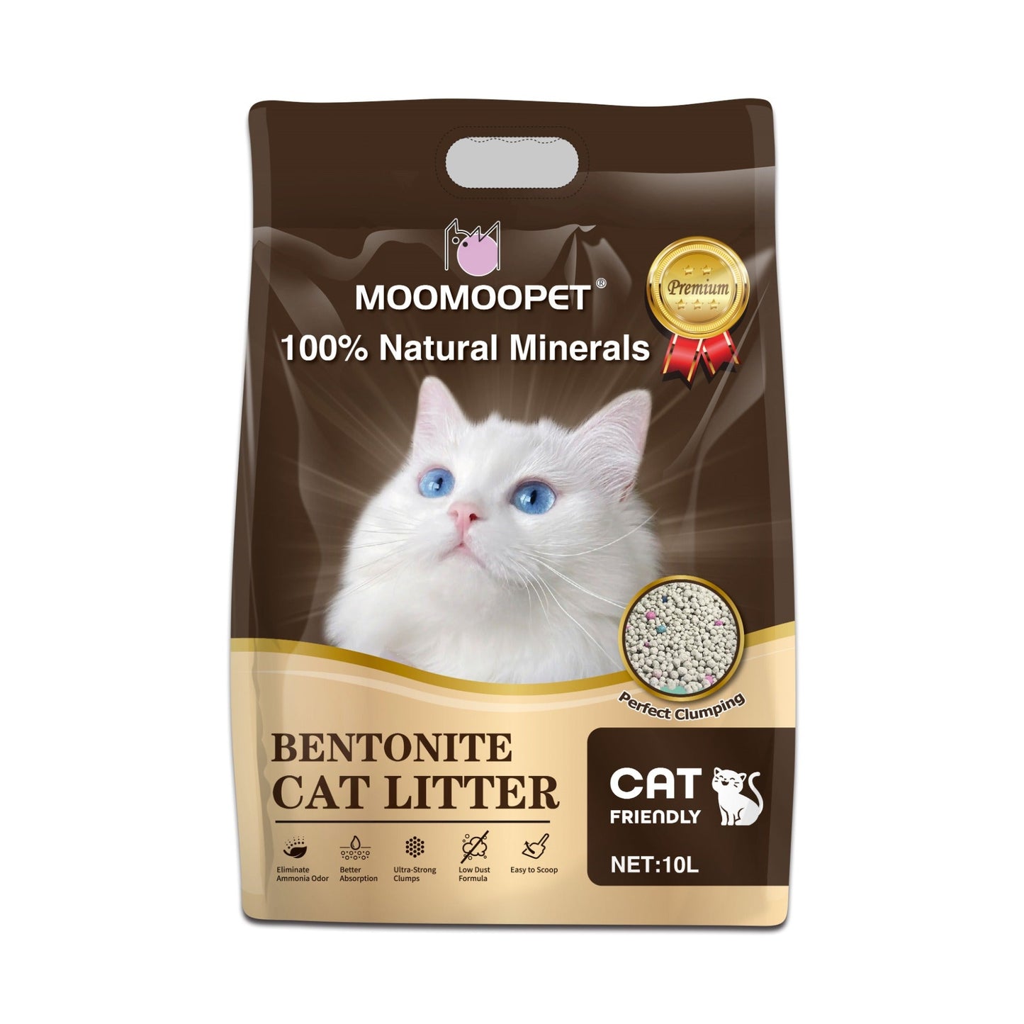 Moomoopet Cat Litter Coffee 10L