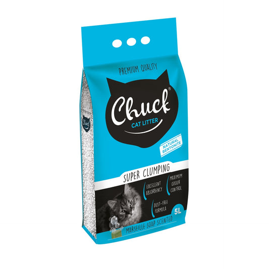 Chuck Cat Litter Compact Marseille Soap (5L)