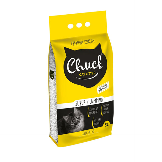 Chuck Cat Litter Unscented Compact (5L)