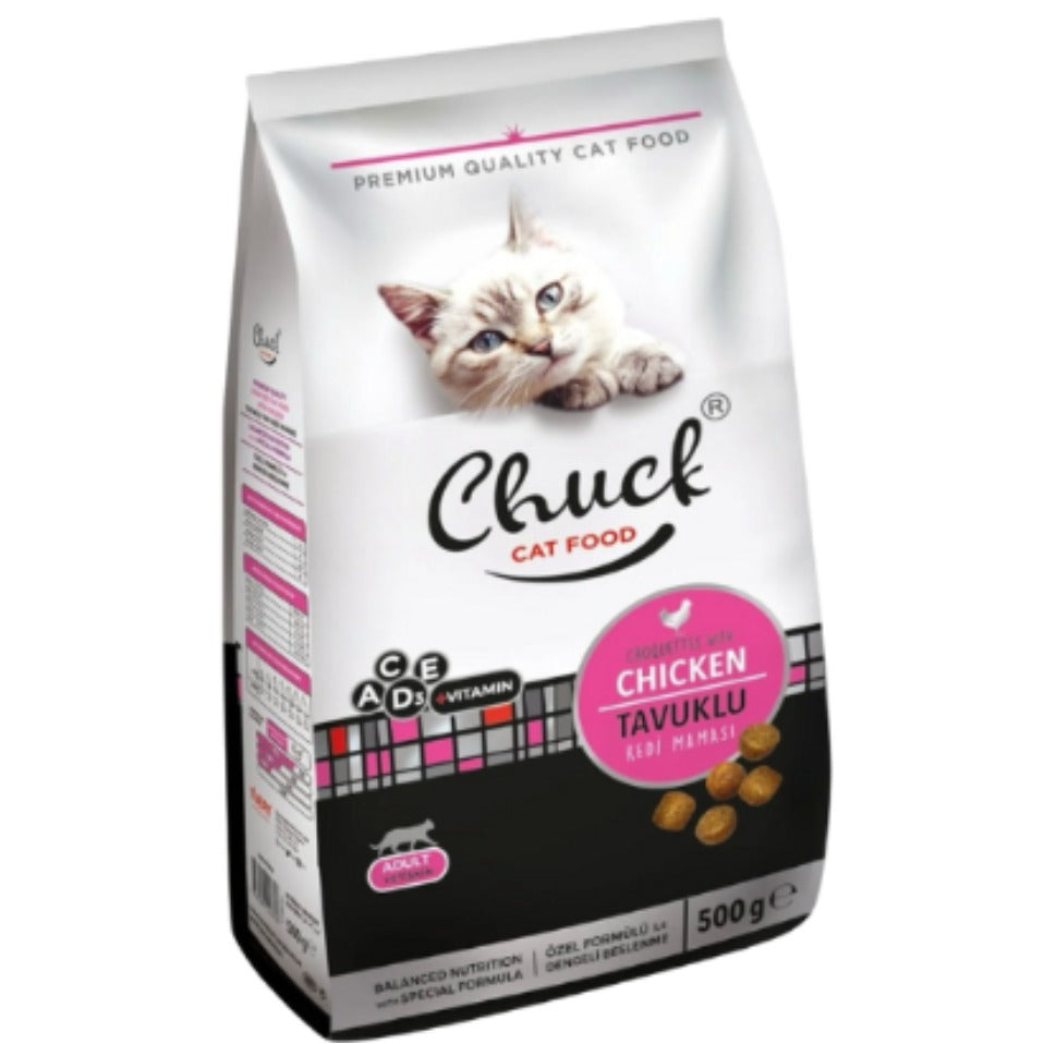 Chuck Cat Food With Chicken 500g - Cat Food Lebanon | Fast Delivery